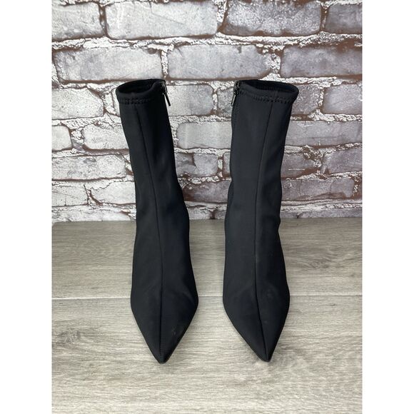 Jeffrey Campbell Black Siren Sport Ankle Sock Booties Women’s Sz 8.5M US/39EU - Picture 16 of 16